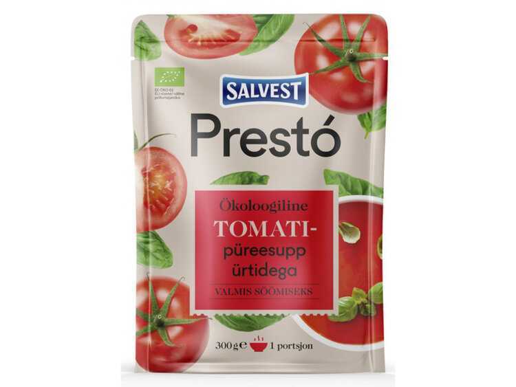 SALVEST Prestó BIO Rajská polévka s bylinkami 300 g Salvest