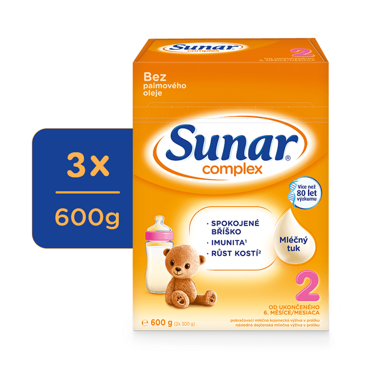 Sunar Complex 2 3 x 600 g Sunar