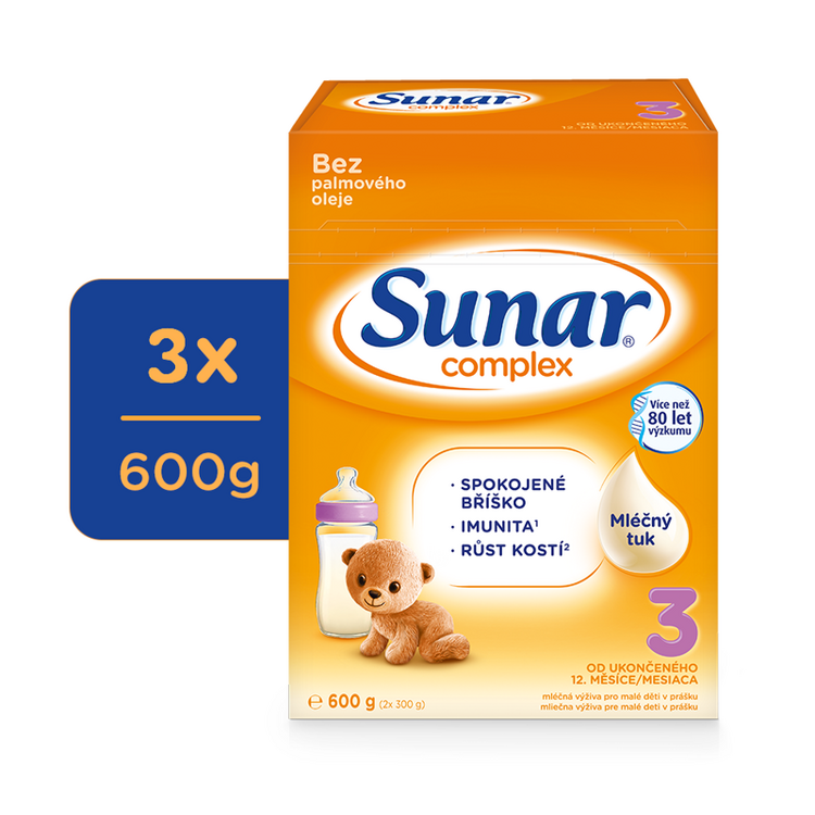 Sunar Complex 3 3 x 600 g Sunar