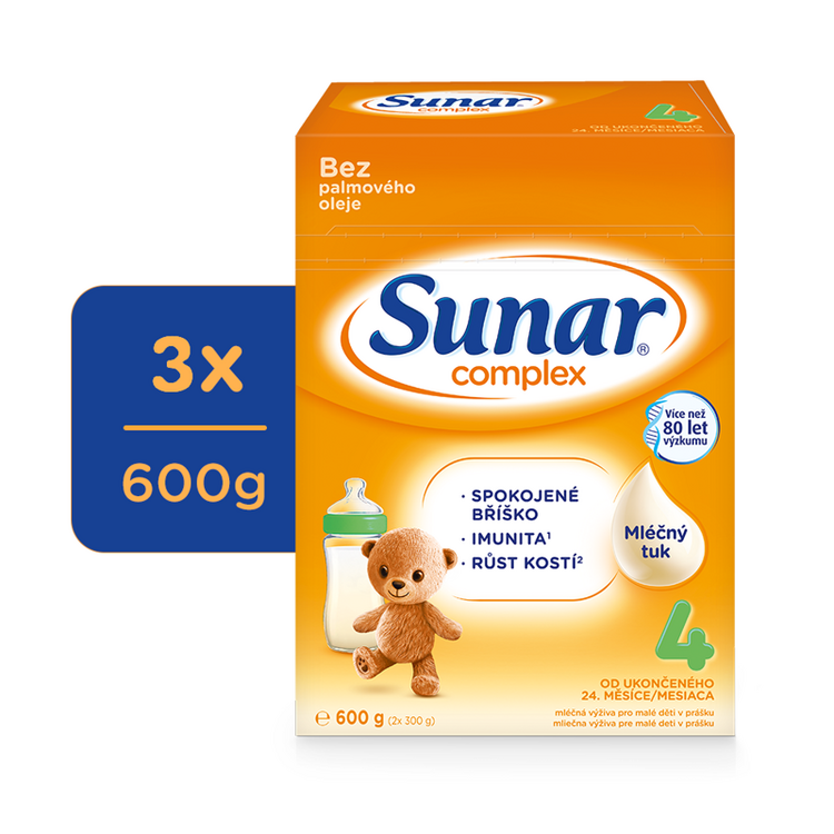 Sunar Complex 4 3 x 600 g Sunar