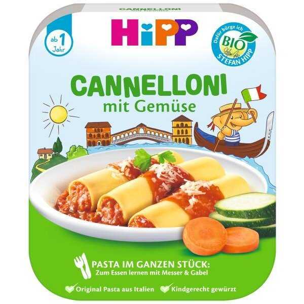 3x HiPP BIO Cannelloni se zeleninou od 1 roku