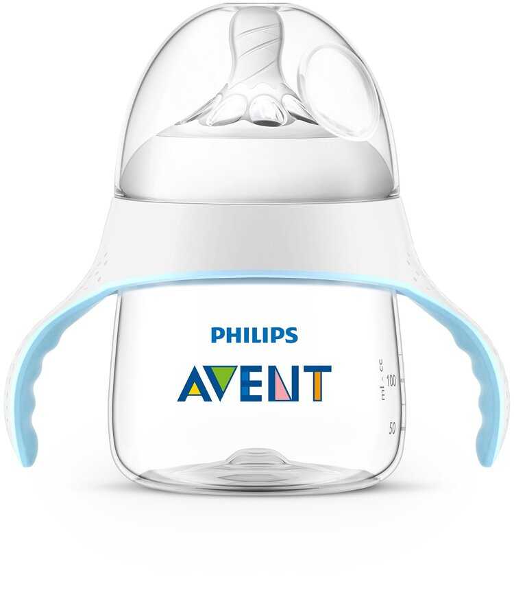 Philips Avent láhev a hrníček 2v1 Natural transparentní 150 ml Philips Avent