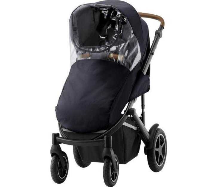 BRITAX RÖMER Pláštěnka na Smile III - Black + clear EVA Britax Römer