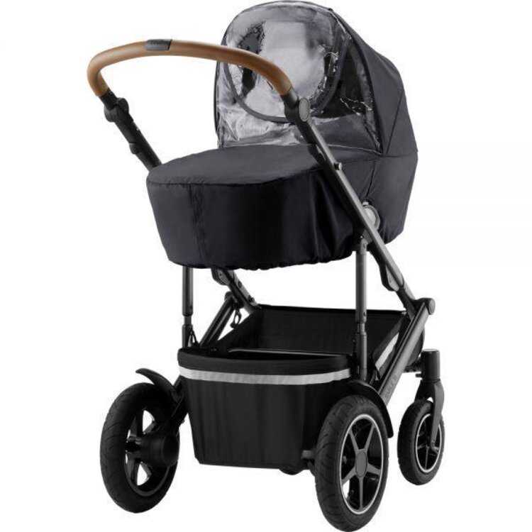 BRITAX RÖMER Pláštěnka na hlubokou korbu Smile III - Black Britax Römer