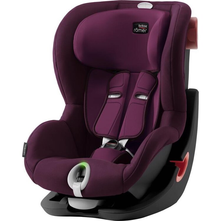 Britax Römer King II LS Black Edition 2022 Burgundy Red Britax Römer