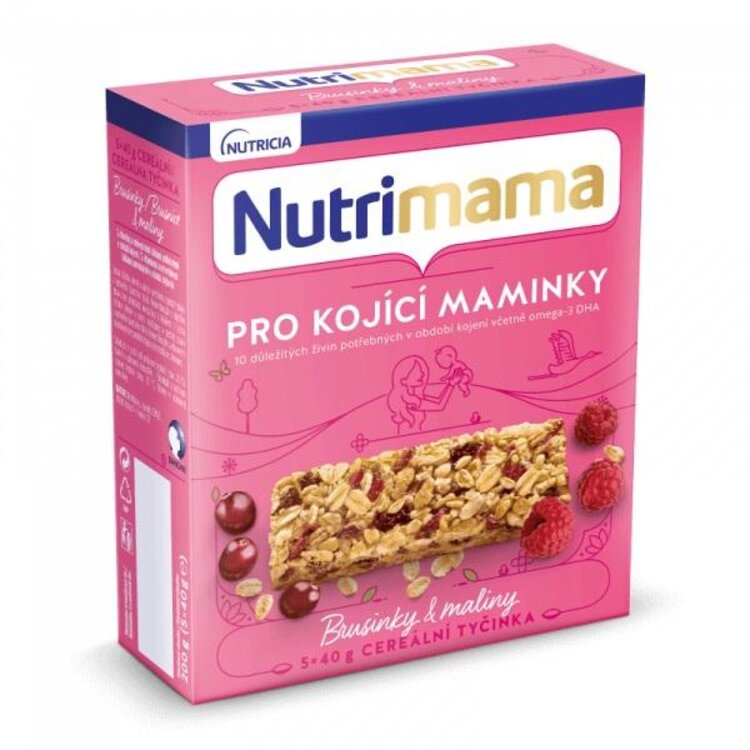 Nutrimama Profutura Cereální tyčinky 200 g Nutrilon