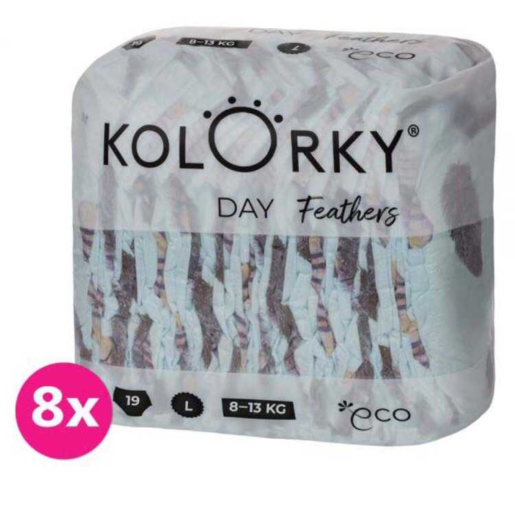 KOLORKY DAY Pleny jednorázové eko