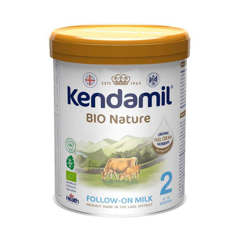 3x KENDAMIL Pokračovací BIO Nature 2 (800 g) DHA+ Kendamil