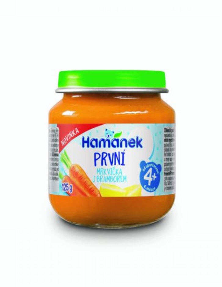 HAMÁNEK První mrkvička s bramborem 125 g Hamánek