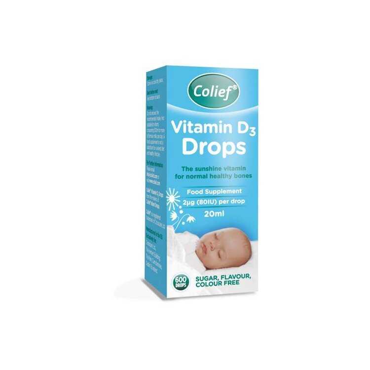 COLIEF Vitamin D3 kapky pro děti Colief