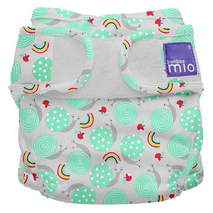 BAMBINO MIO Miosoft kalhotky plenkové Snail Surprise 9-15 kg Bambino Mio