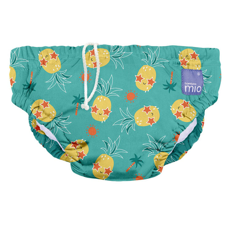 BAMBINO MIO Plavky kojenecké Pineapple Party vel. XL (12-15 kg) Bambino Mio