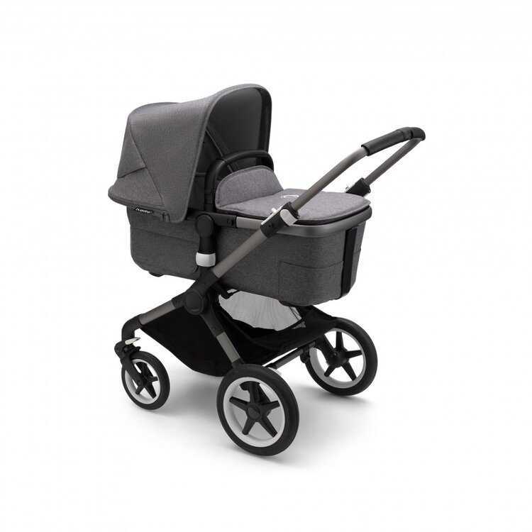 Bugaboo Fox3 complete Graphite/Grey Melange-Grey Melange 2021 Bugaboo