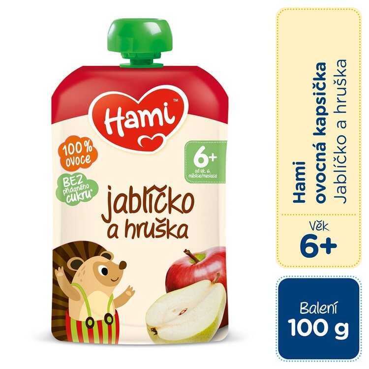 HAMI Jablíčko a hruška 100 g Hami