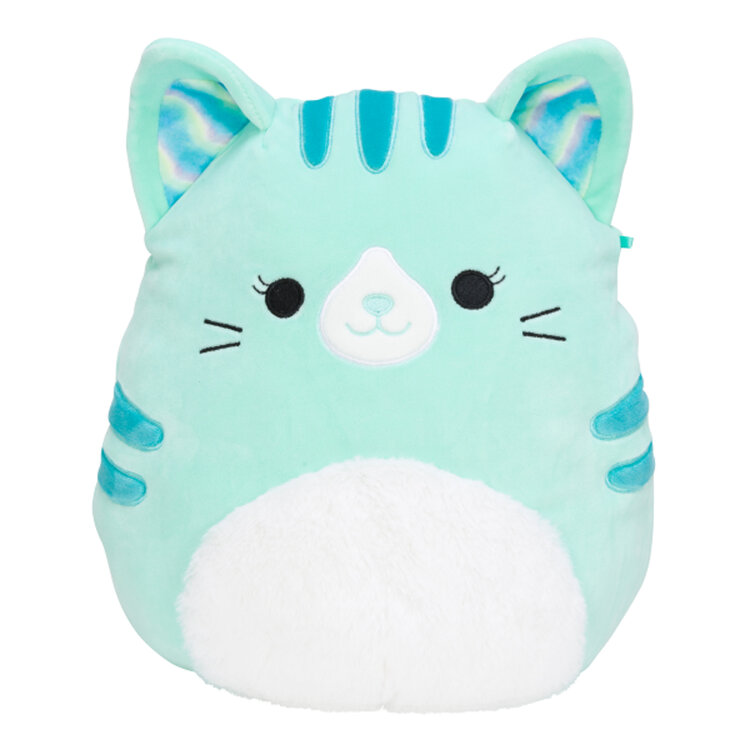 SQUISHMALLOWS Kočka modrozelená - Corinna Squishmallows