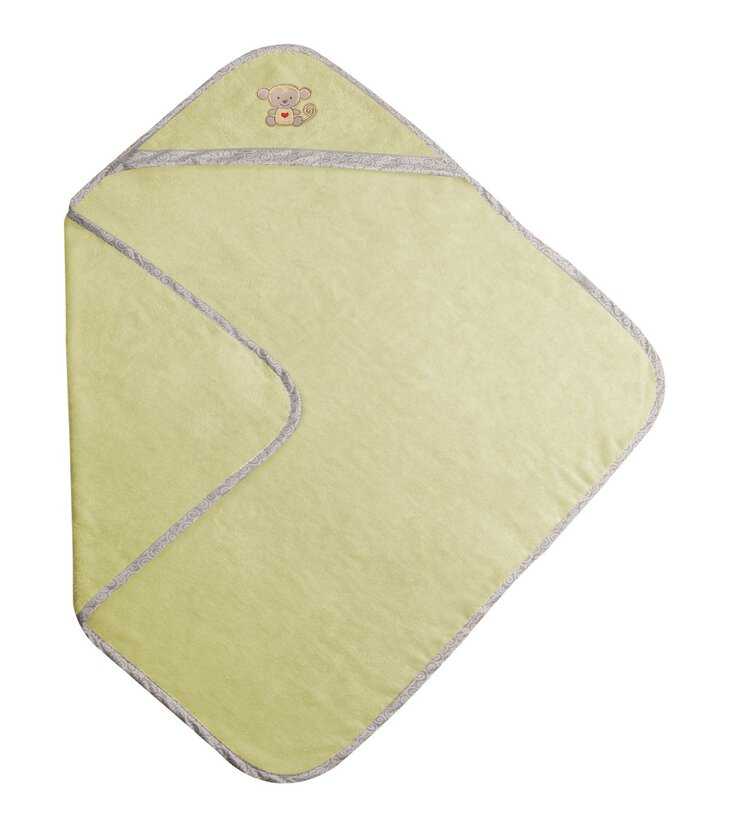 BABYMATEX Osuška froté BAMBOO 100x100 cm - Zelená Babymatex