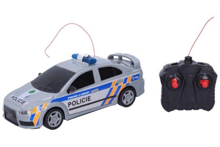 WIKY Auto RC na dálkové ovládání policie ČR 23 cm Wiky