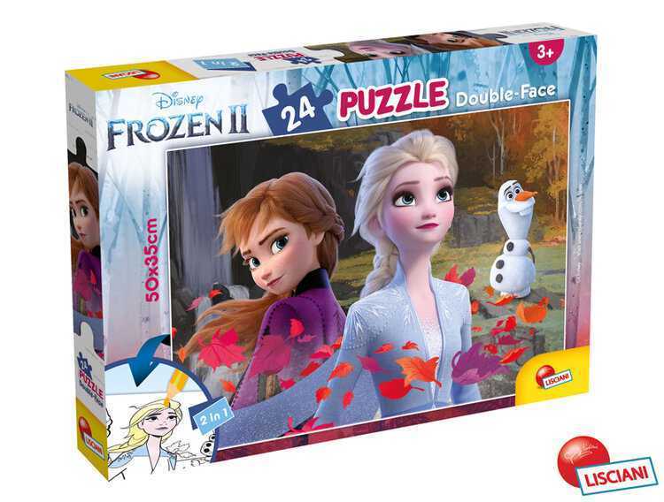 LISCIANI Frozen Puzzle Double-Face 24 dílků Lisciani