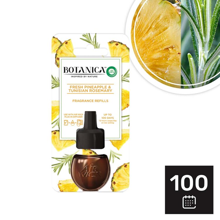 BOTANICA by AIR WICK Náplň tekutá do elektrického přístroje - Svěží ananas a tuniský rozmarýn 19 ml BOTANICA