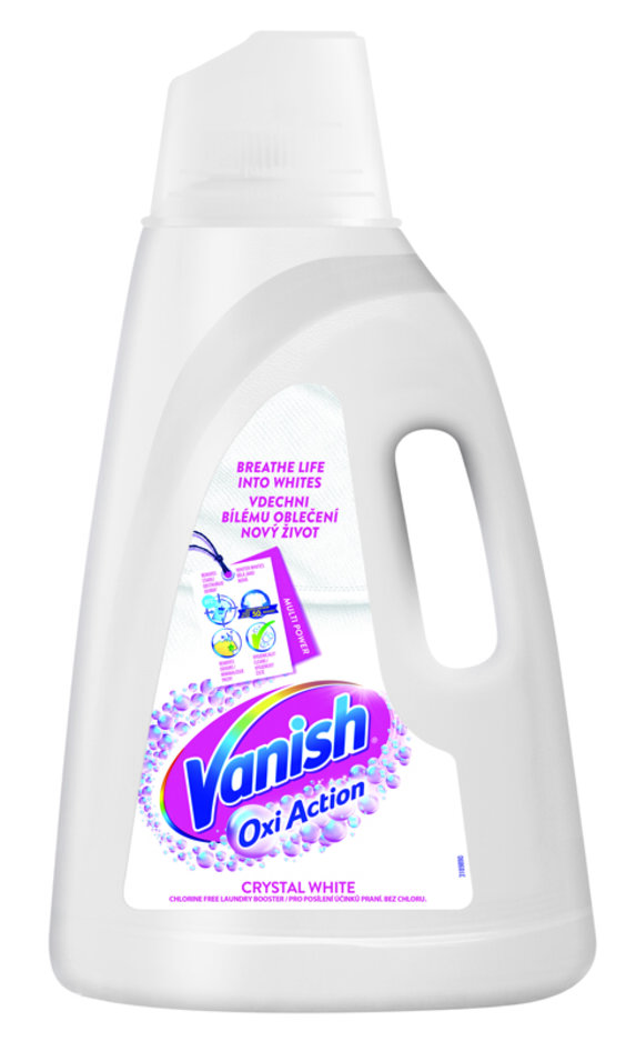 VANISH Oxi Action tekutý pro bělení a odstranění skvrn 3 l Vanish