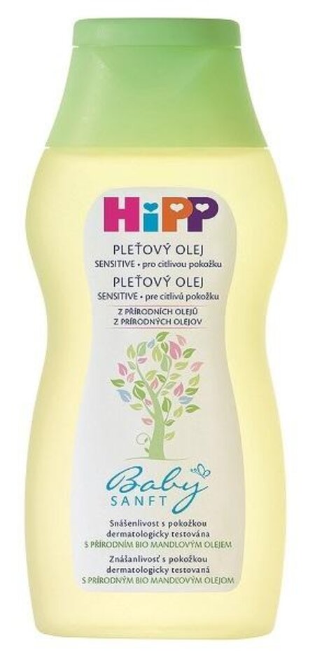 HiPP Babysanft Dětský pleťový olej 200 ml HiPP