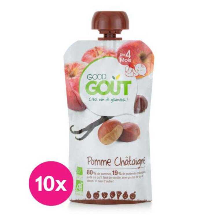 10x GOOD GOUT BIO Jablko s kaštanem a vanilkou 120 g Good Gout