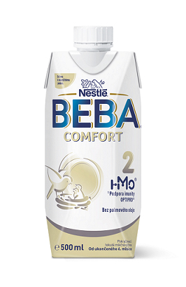 6x BEBA COMFORT 2 HM-O Tekutá 500ml - Pokračovací kojenecké mléko BEBA