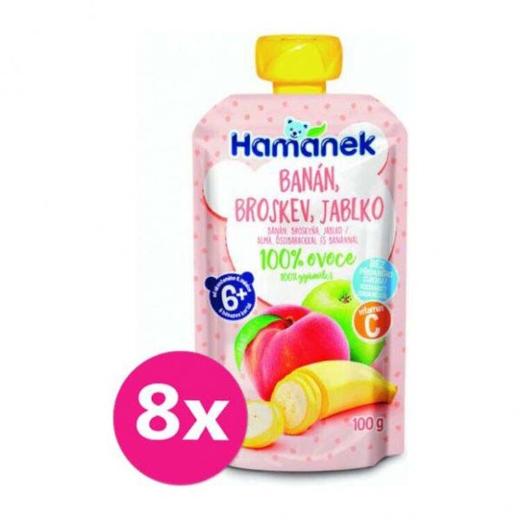 8x HAMÁNEK Banán