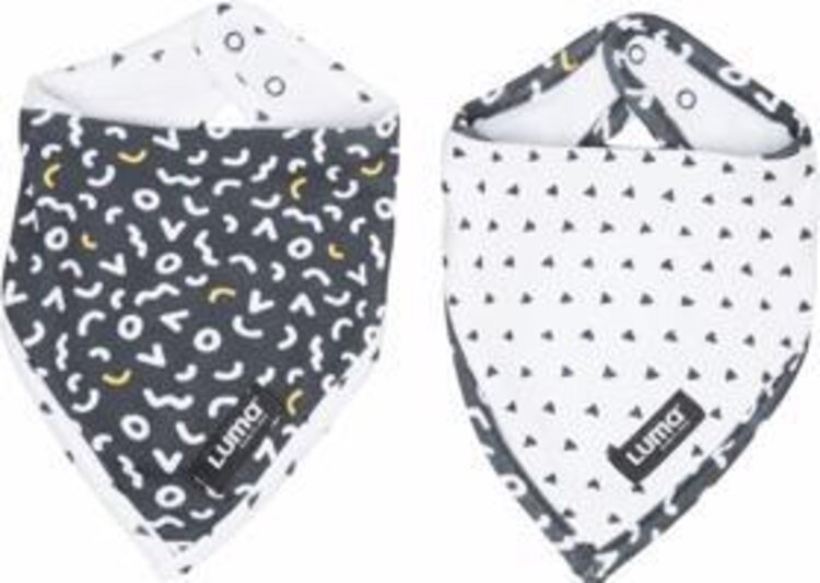 LUMA Bandana slintáček - Memphis Grey Luma