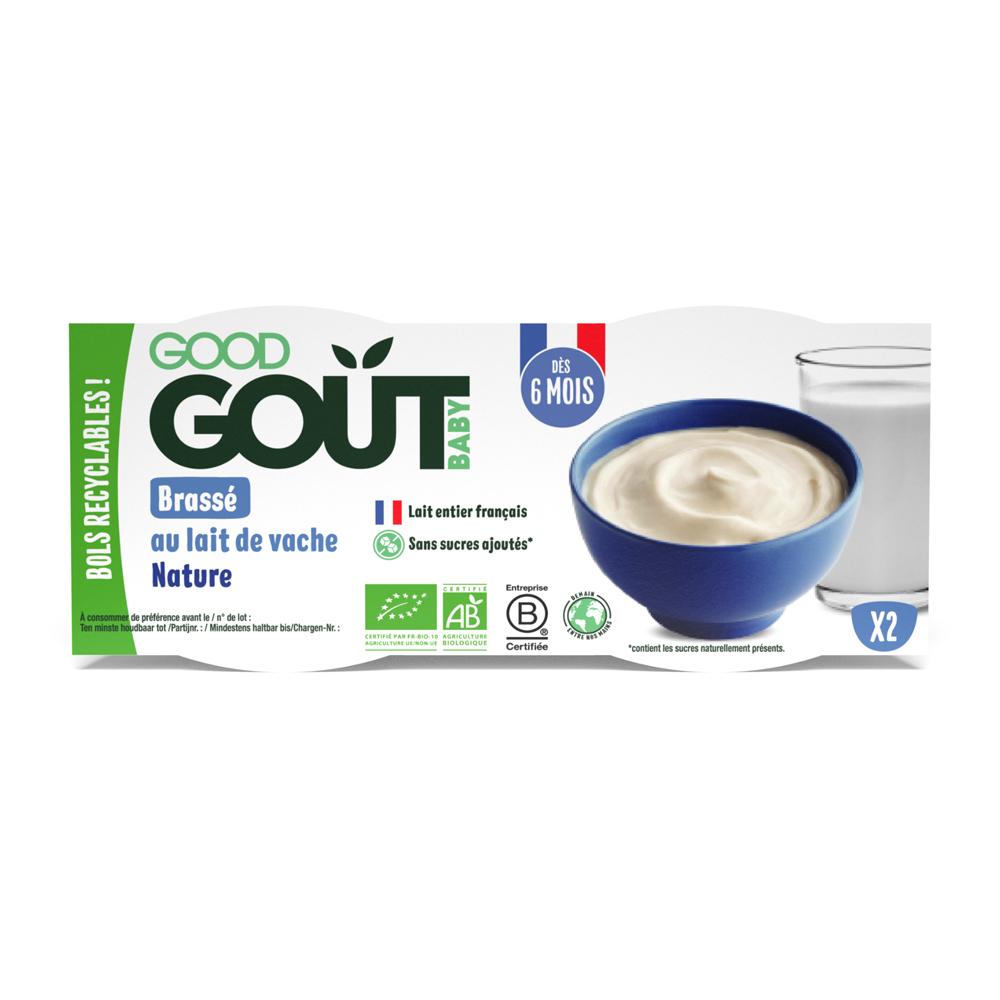 Good Gout BIO Mléčný dezert 6 x (2x100 g) Good Gout