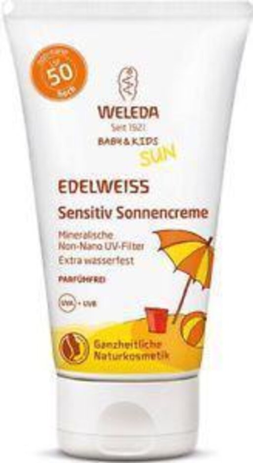 WELEDA Dětský krém na opalování SPF50 sensitive 50 ml Weleda