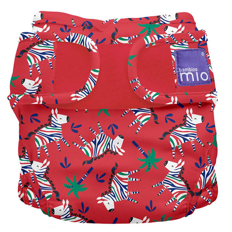 BAMBINO MIO Miosoft kalhotky plenkové Zebra Dazzle 9-15 kg Bambino Mio