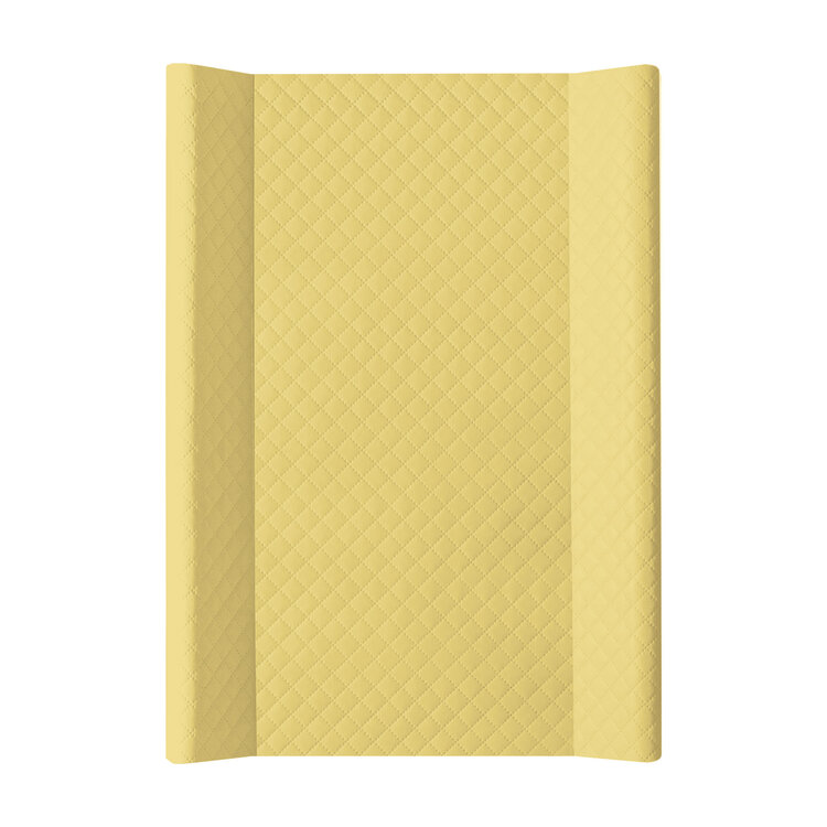 CEBA Podložka přebalovací 2-hranná s pevnou deskou (50x70) Comfort Caro Mustard Ceba