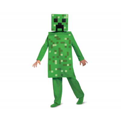 Kostým dětský Minecraft Creeper 4-6 let ALBI ALBI