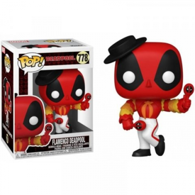 Funko POP Marvel: Deadpool 30th- Flamenco Deadpool Asmodée-Blackfire Asmodée-Blackfire