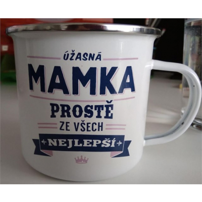 Plechový hrnek - Mamka ALBI ALBI