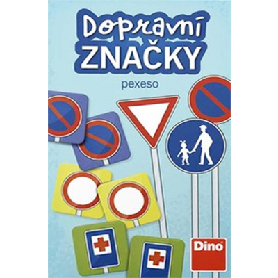 Pexeso Dopravní značky Dino Dino