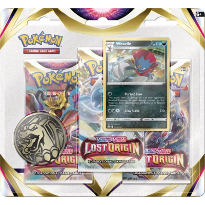 Pokémon TCG: SWSH11 Lost Origin - 3 Blister Booster Asmodée-Blackfire Asmodée-Blackfire