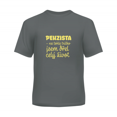 Pánské tričko - Penzista