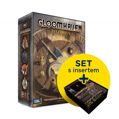 Výhodné balení - Gloomhaven: Lví chřtán + insert ALBI ALBI