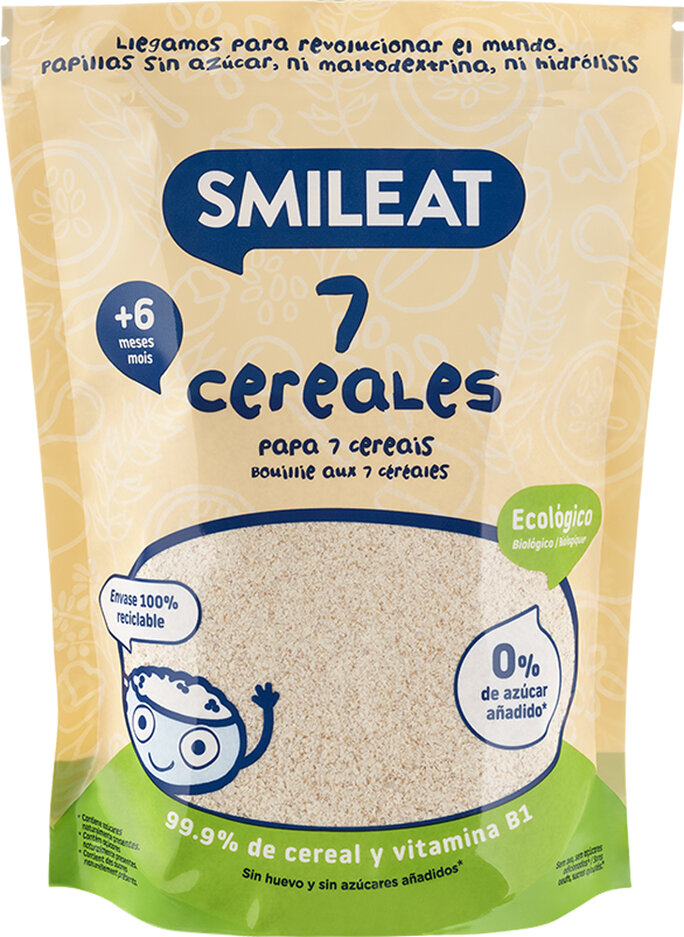 EXP: 05.03.2023 SMILEAT Organic Kaše ze 7 obilovin 200 g SMILEAT