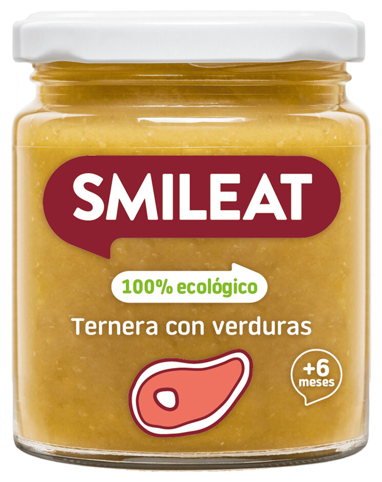 SMILEAT Organic příkrm Telecí se zeleninou 230 g