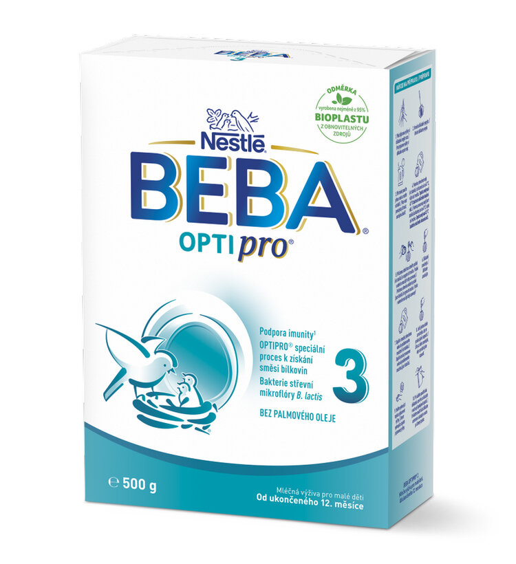 BEBA OPTIPRO® 3 Mléko batolecí