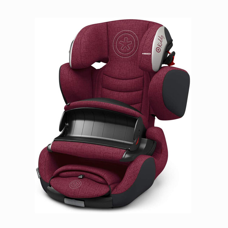 KIDDY Autosedačka Guardianfix 3 9-36 kg Beet red melange icy grey Kiddy