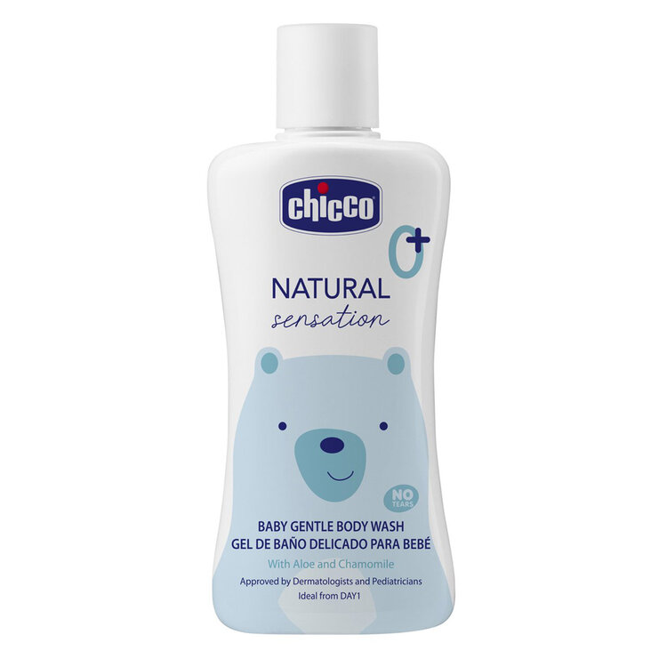 CHICCO Šampon tělový Natural Sensation s aloe a heřmánkem 200ml