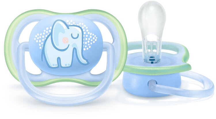 Philips AVENT Šidítko Ultra air 0-6m slon