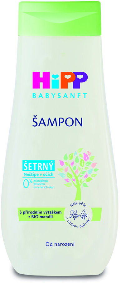 HiPP Babysanft Šampon jemný 200 ml HiPP