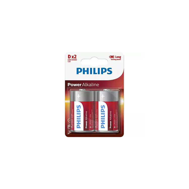 PHILIPS Baterie LR20P2B/10 PHILIPS