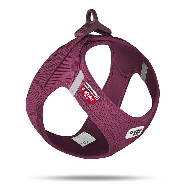 CURLI Postroj pro psy se sponou Air-Mesh Ruby 2XS