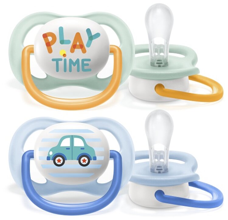 Philips AVENT Šidítko Ultra air Play 0-6m chlapec